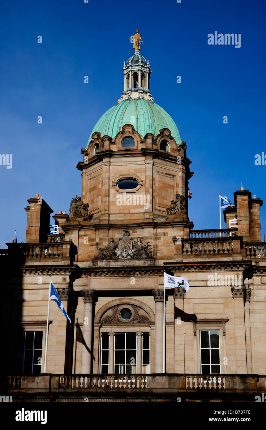 Lloyds Banking Group Scottish Headquarters (formerly HBOS), The Mound Edinburgh, Scotland UK, Europe Stock Photo