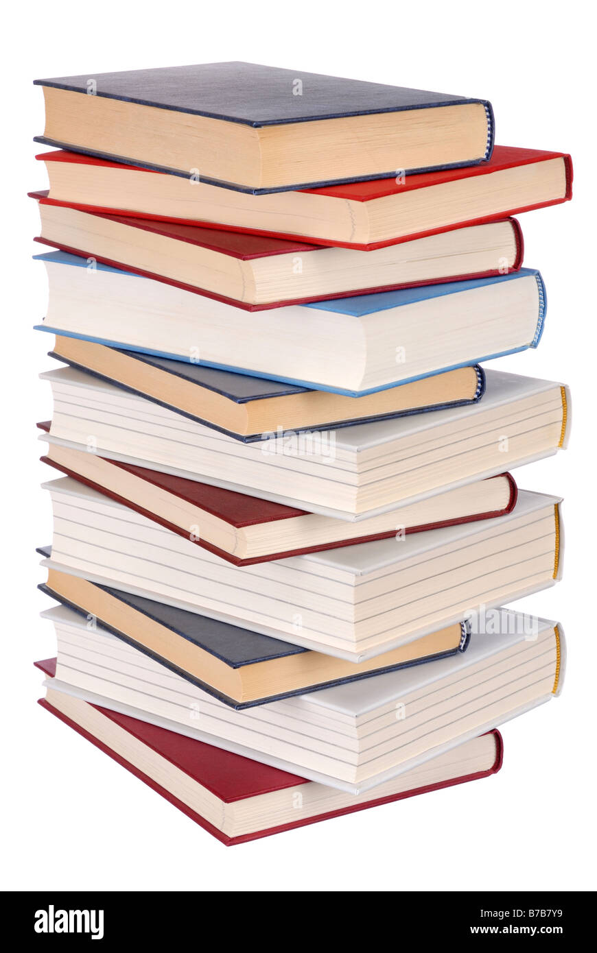 Book Stack Stock Photo