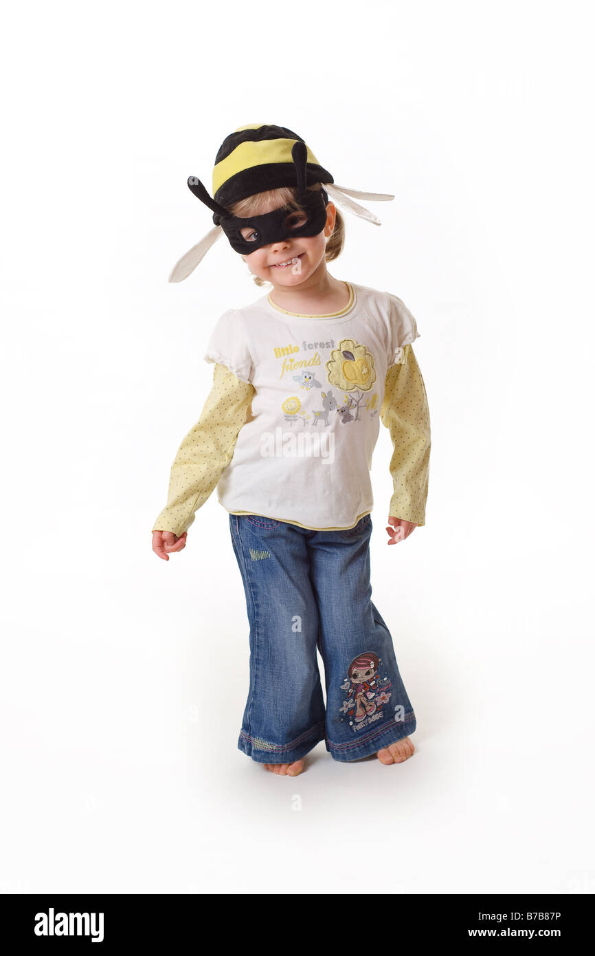 little girl dressing up Stock Photo Alamy