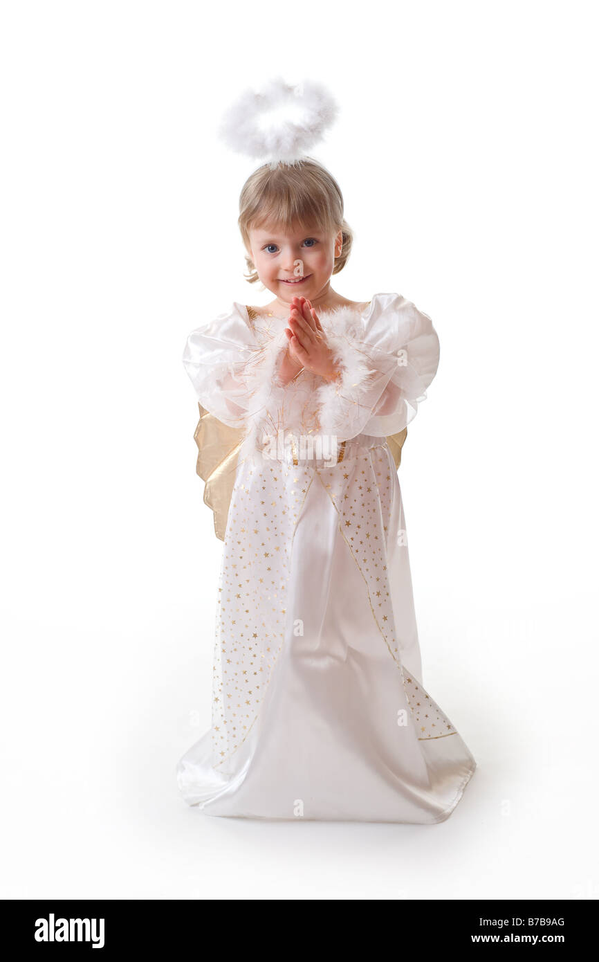 Angel girl little Cut Out Stock Images & Pictures - Alamy