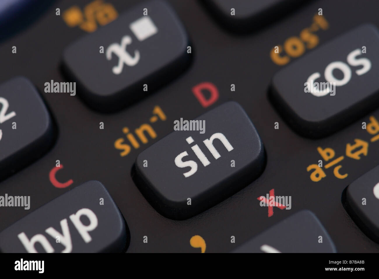 Scientific maths calculator showing Sine Cosine advanced mathematics