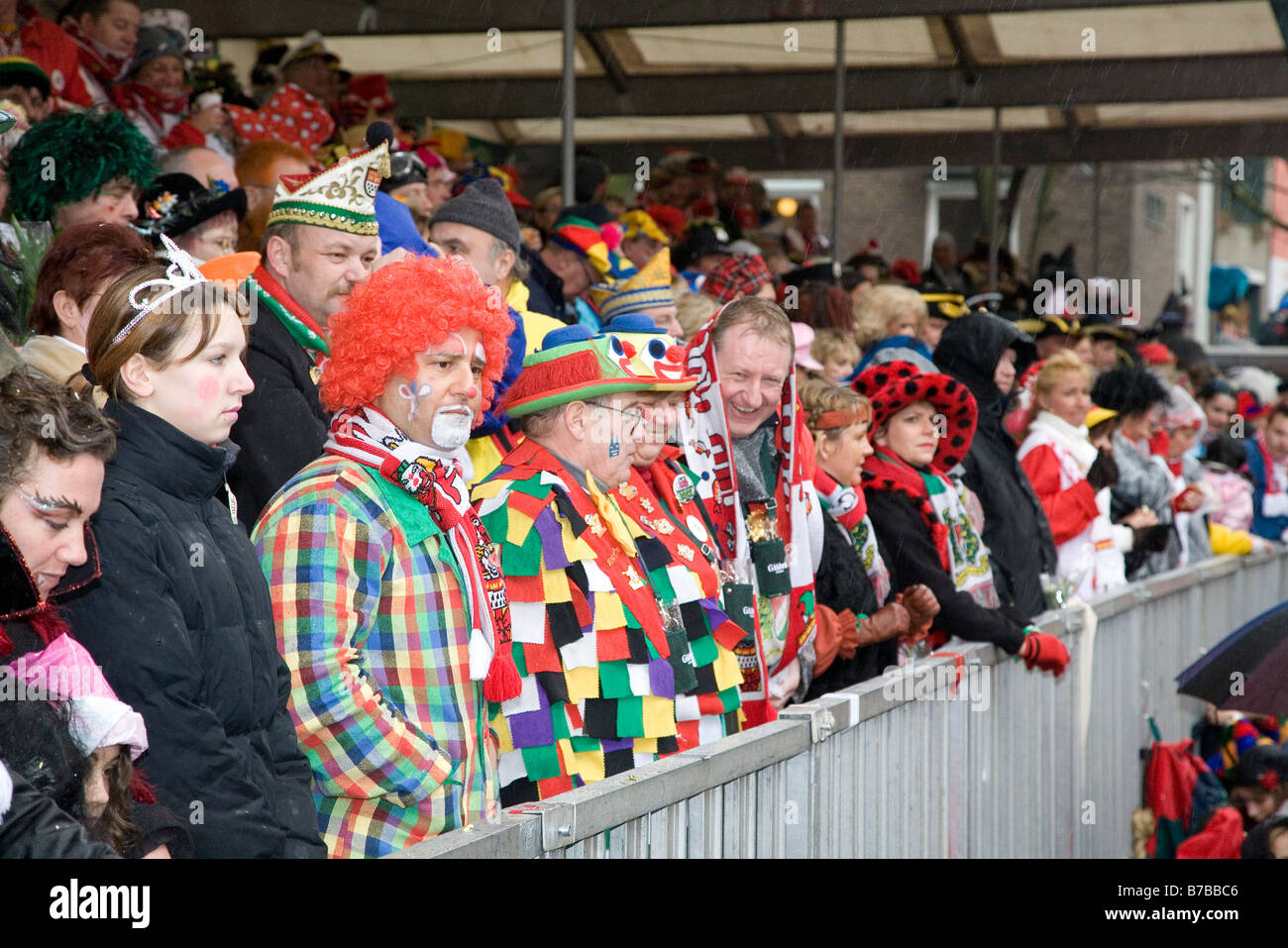 Carnival visitors in costume Cologne, Köln Germany Stock Photo
