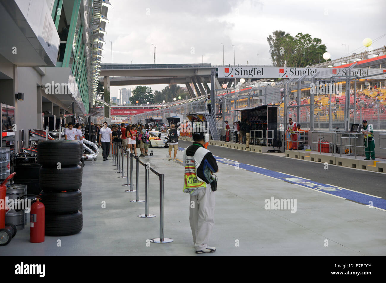Pit Lane Stock Photos Pit Lane Stock Images Alamy