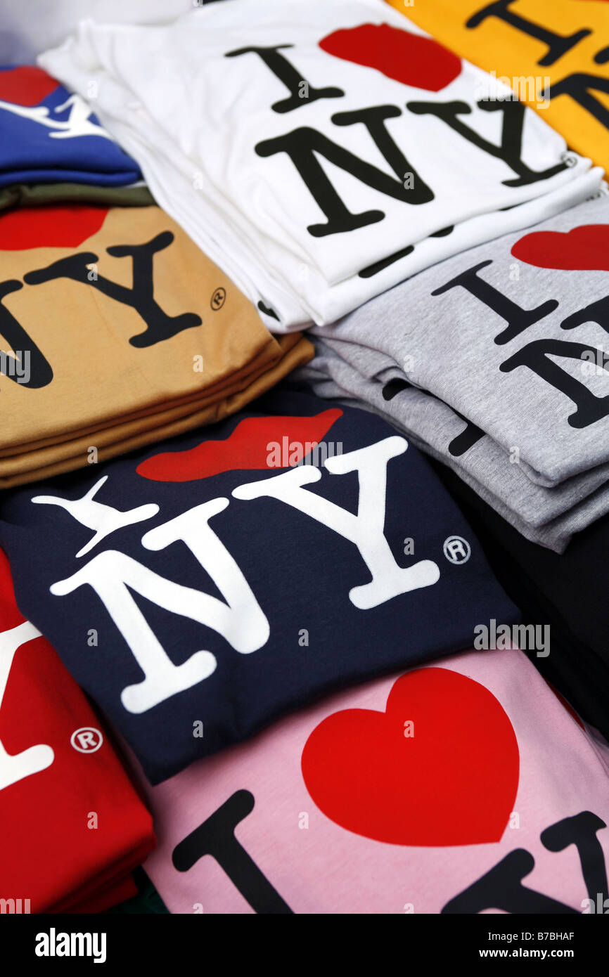 T-shirts, New York City, USA Stock Photo