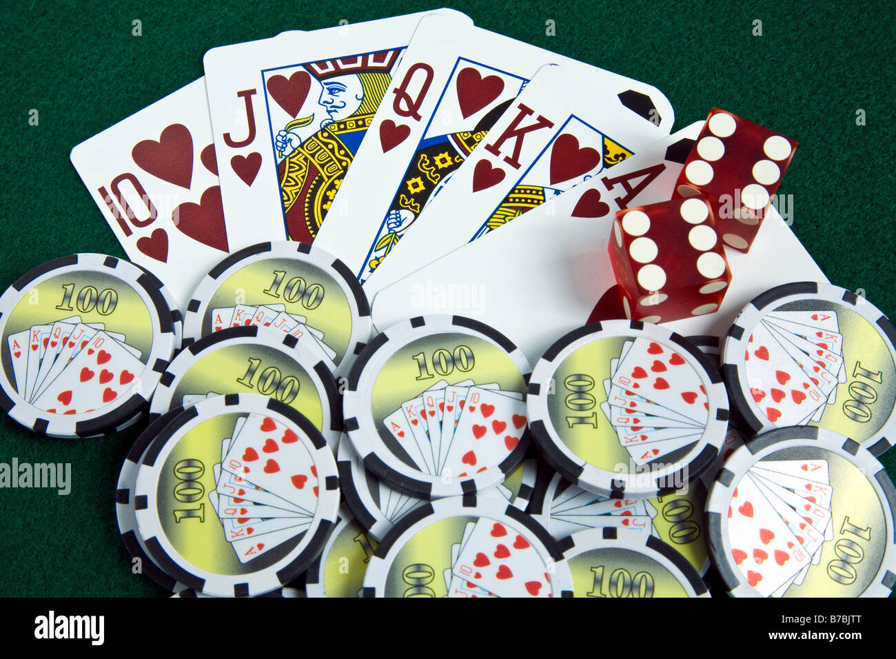Poker All In Chip für Hotel Casino Las Vegas Texas Hold'em 