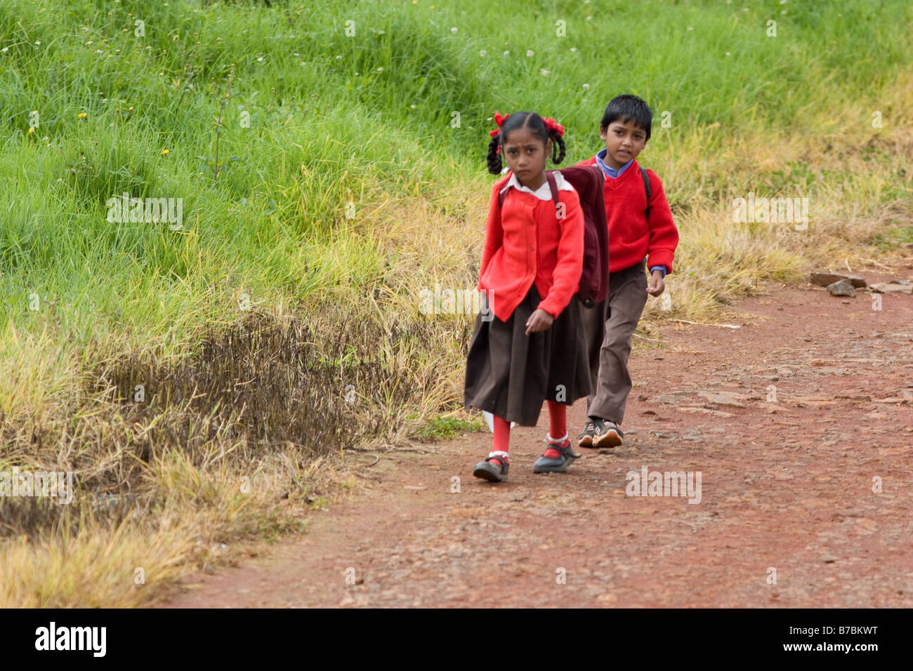 Indian school children hi-res stock photography and images - Alamy
