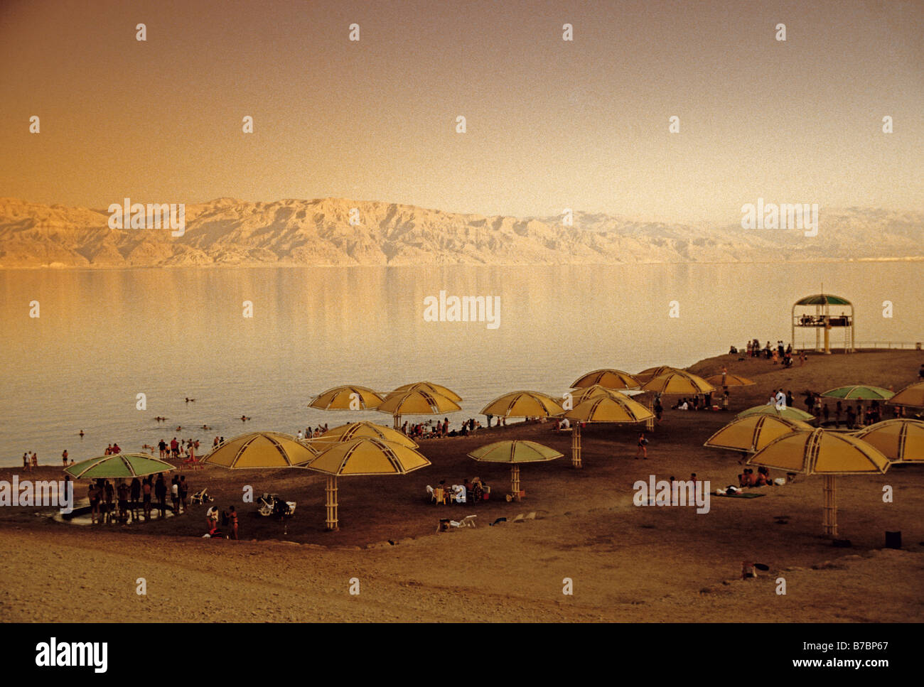 Dead Sea Resort of Ein Gedi Stock Photo