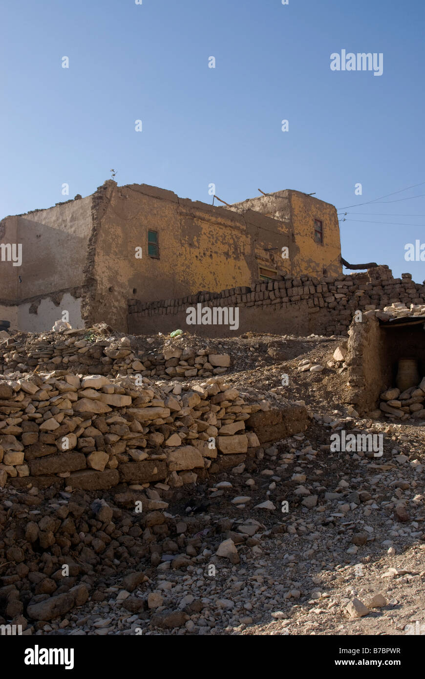 Ancient Egyptian Mud Brick Houses