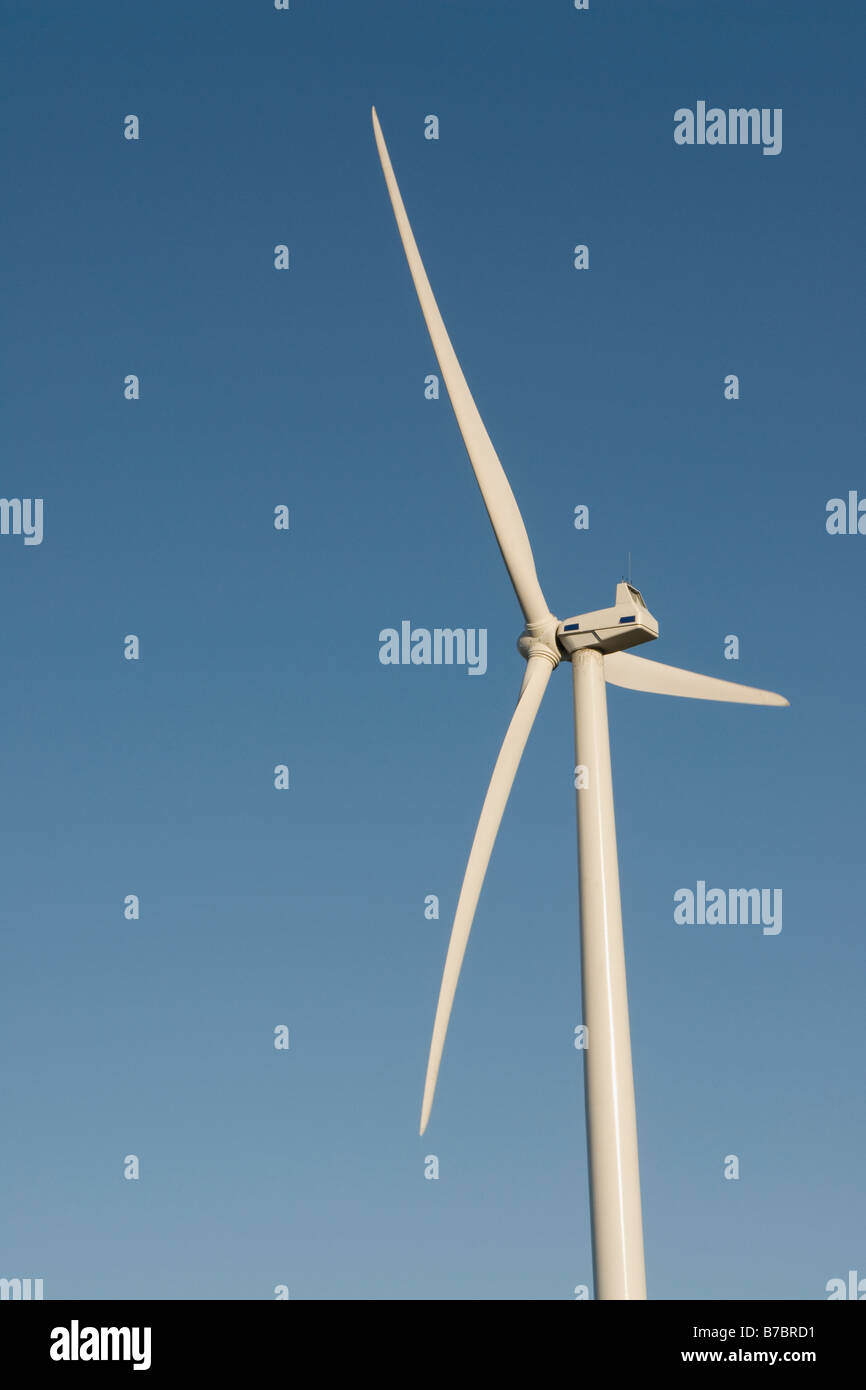 Upper portion of wind turbine Stock Photo Alamy