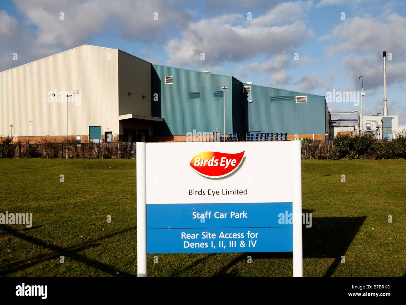 Birds Eye food factory Lowestoft Suffolk England Stock Photo