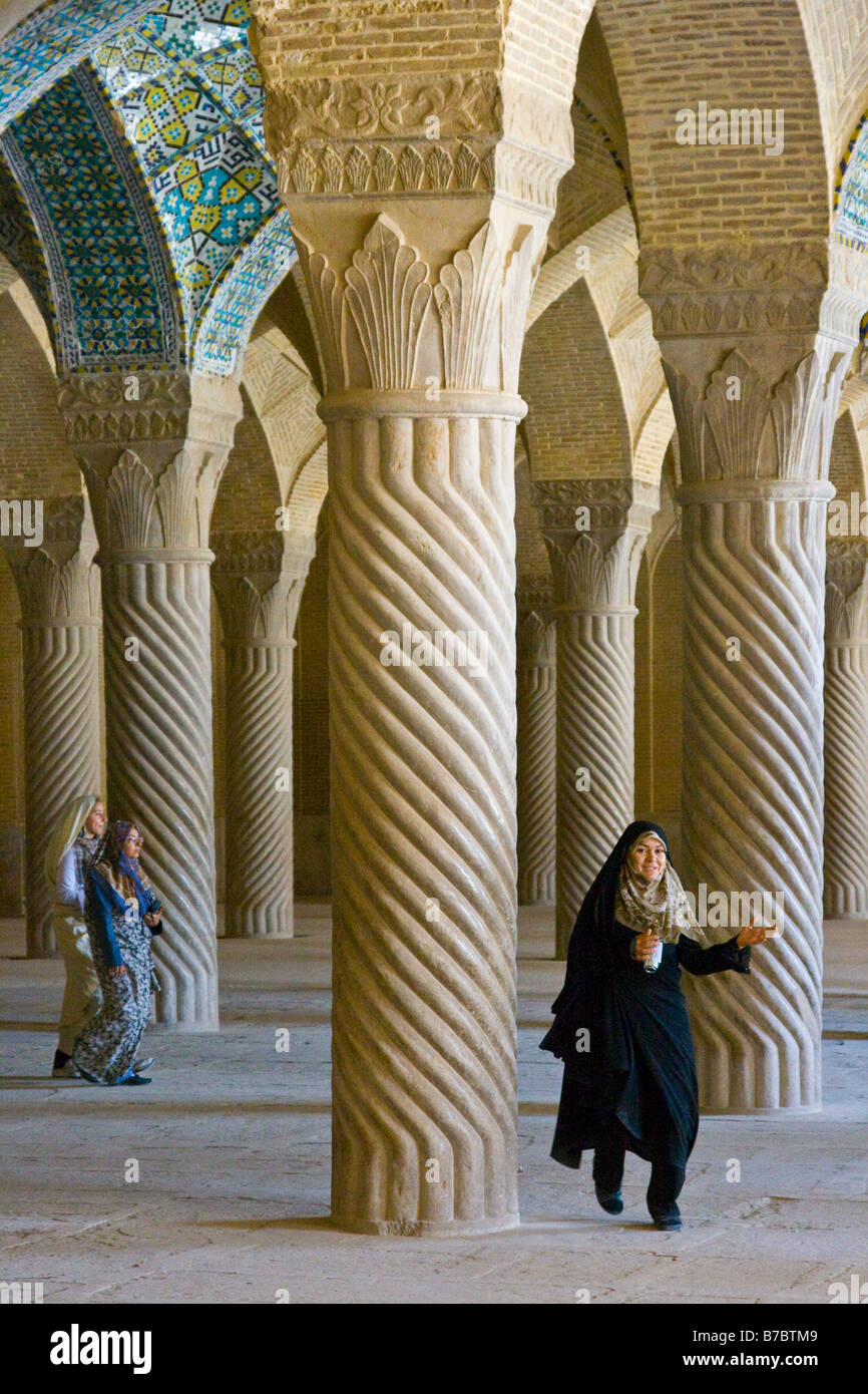 Masjid Vakil or Regents Mosque in Shiraz Iran Stock Photo