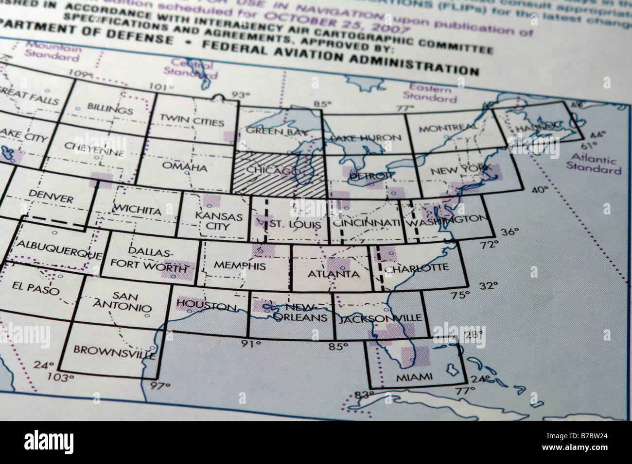 Us Sectional Chart