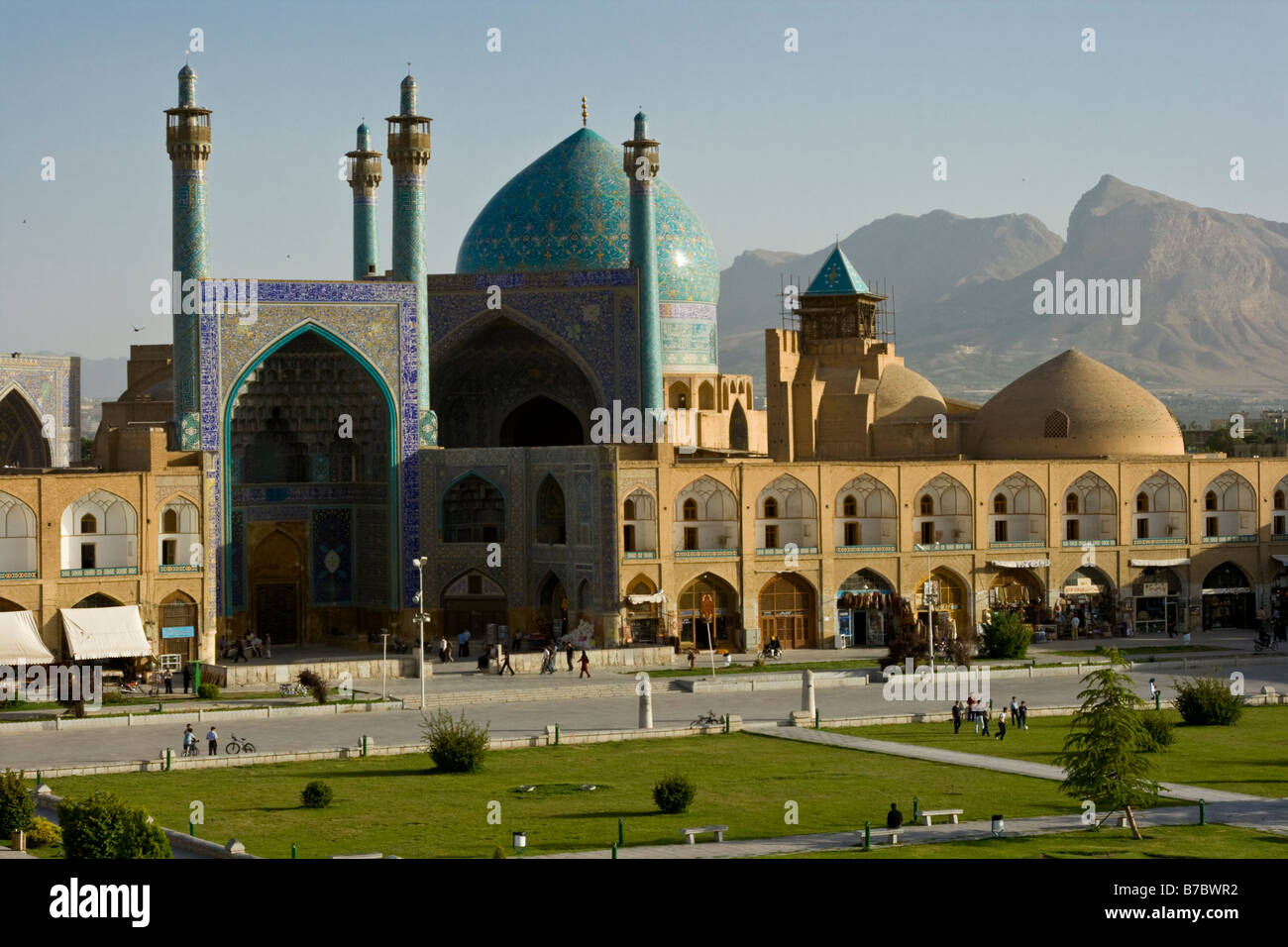 Imam Mosque in Imam Square in Esfahan Iran Stock Photo