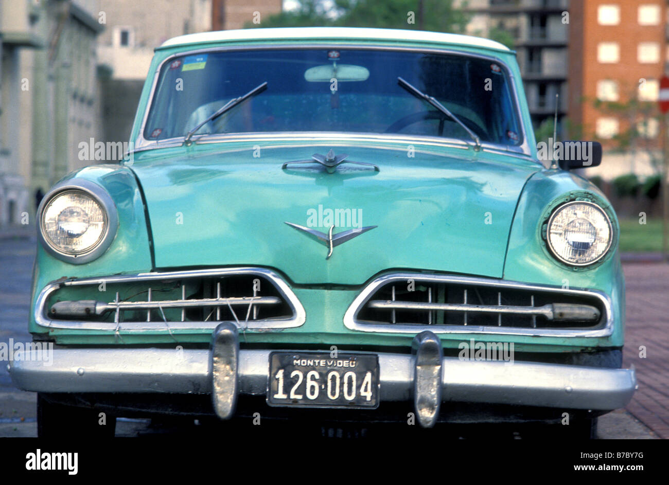 1953 studebaker montevideo uruguay Stock Photo