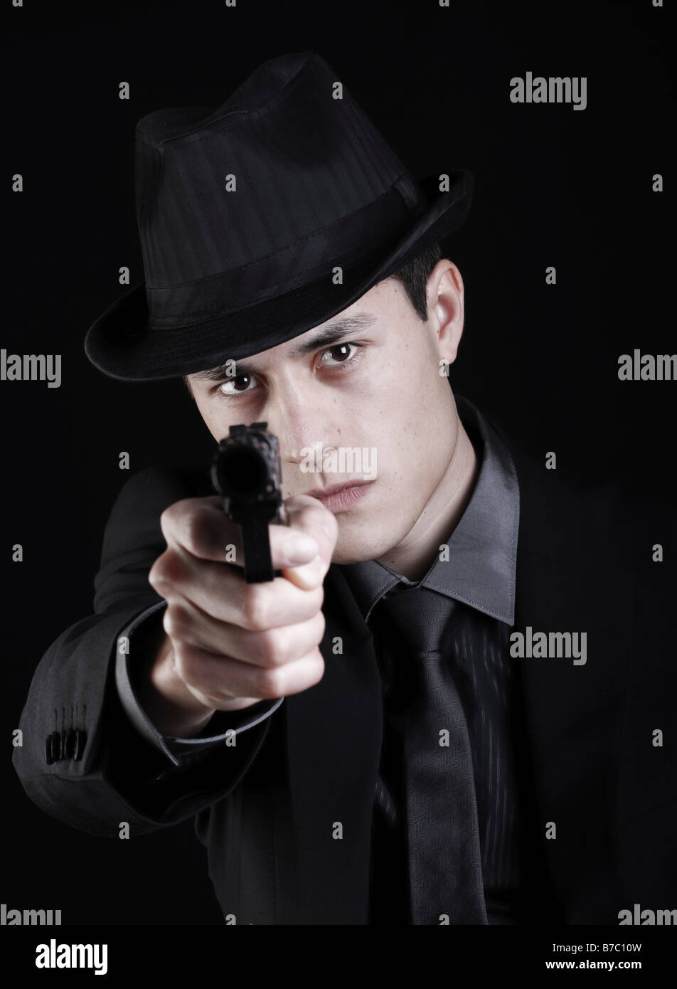 private detective / mafia Stock Photo