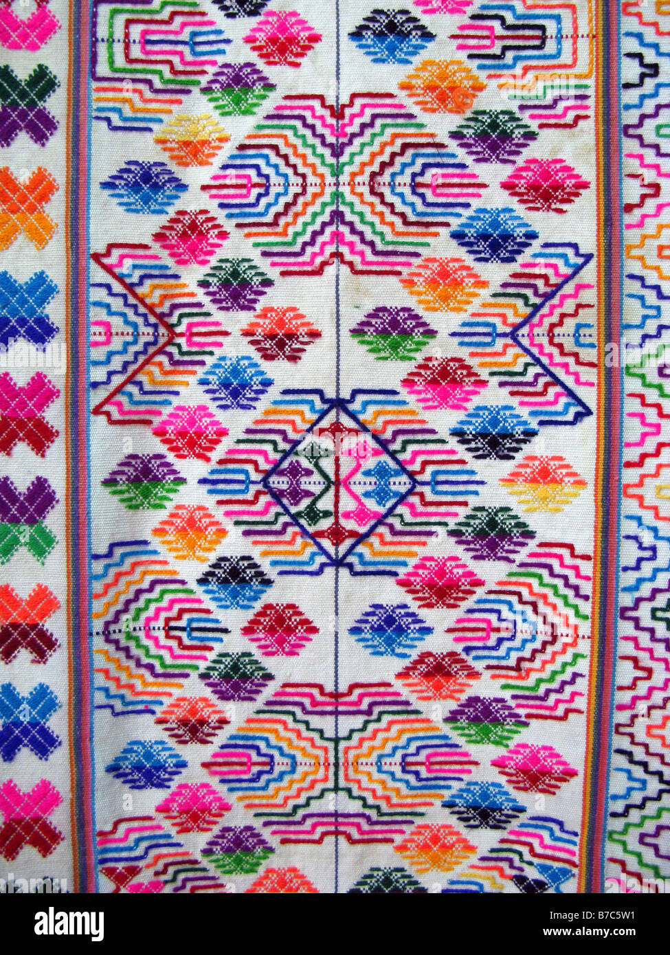 Traditional fabric, Bhutan Stock Photo Alamy