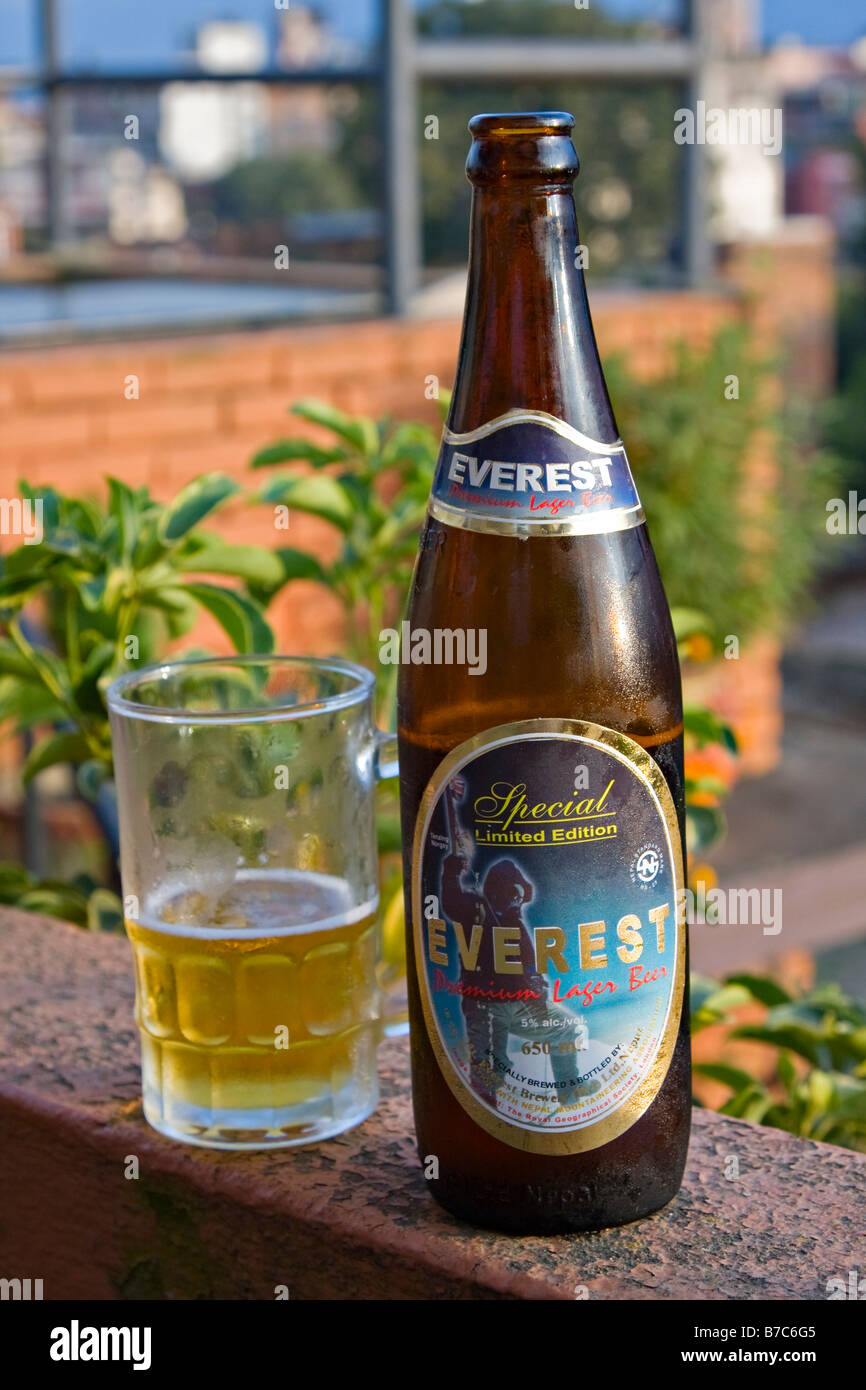 Everest Beer, Nepal, Asia Stock Photo Alamy