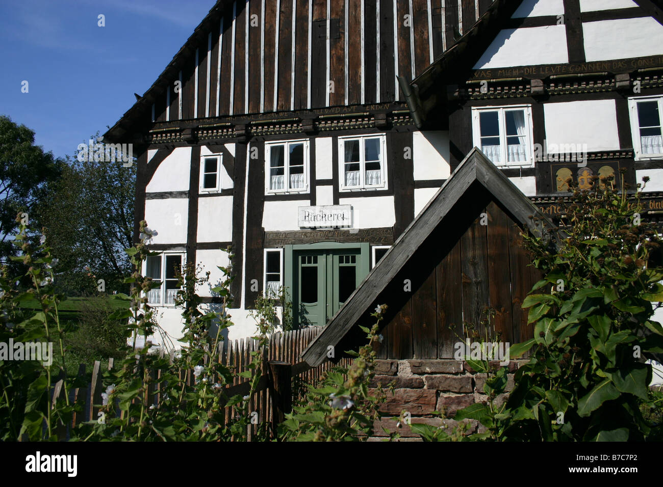 Bakery entry Stock Photo Alamy
