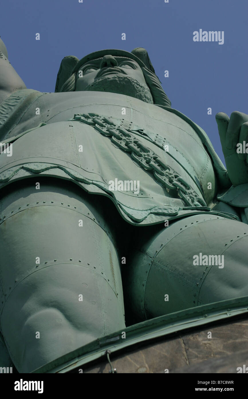 Memorial Hermann closeup of the statue Stock Photo - Alamy