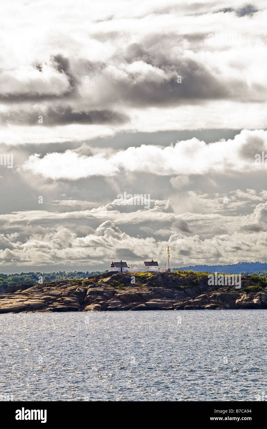 lavrik lighthouse Stock Photo