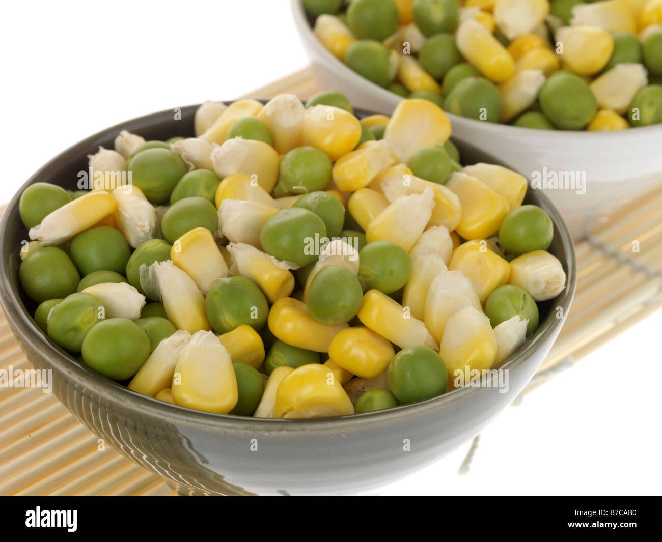 Peas and Sweetcorn Stock Photo Alamy
