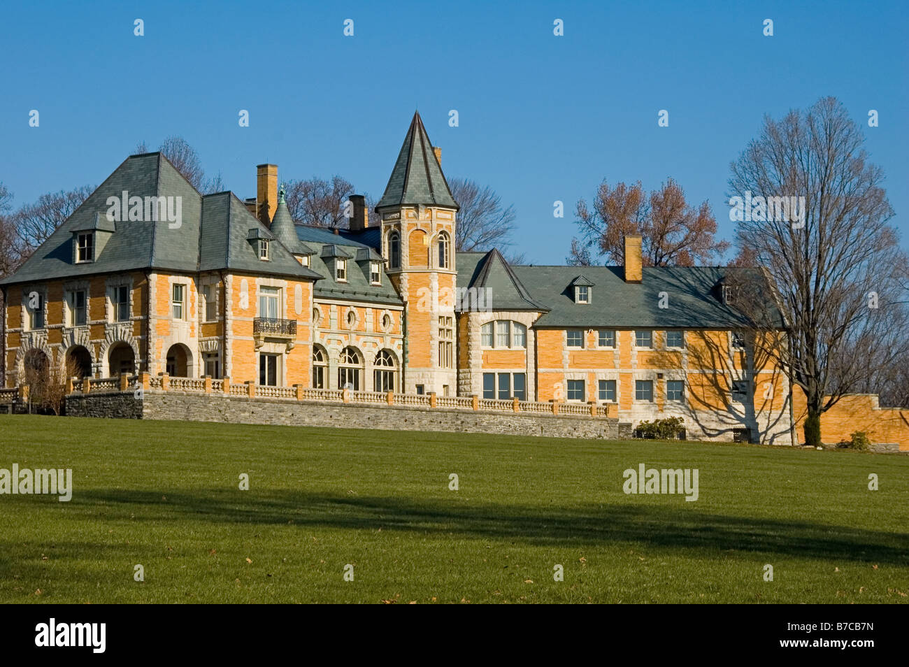 Cairnwood Mansion on the grounds of Bryn Athyn Cathedral, Montgomery