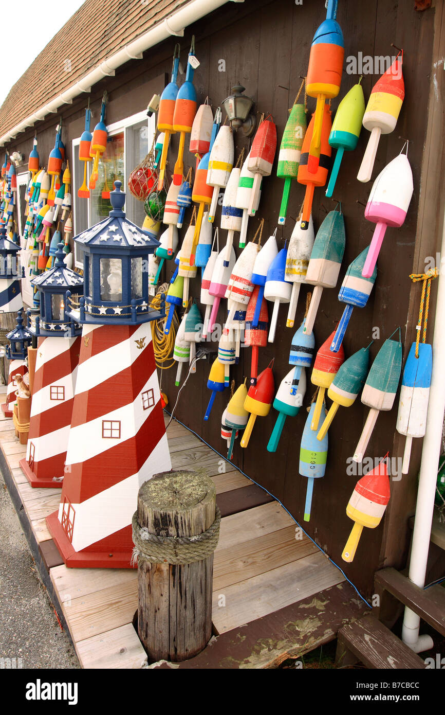 craft shop on mount desert island, maine, usa Stock Photo Alamy