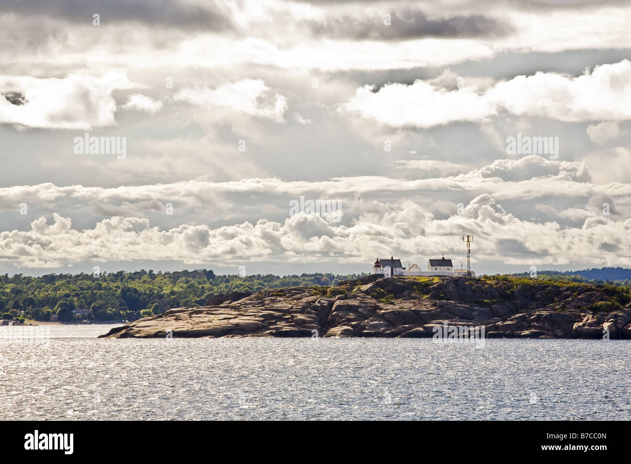 lavrik lighthouse Stock Photo