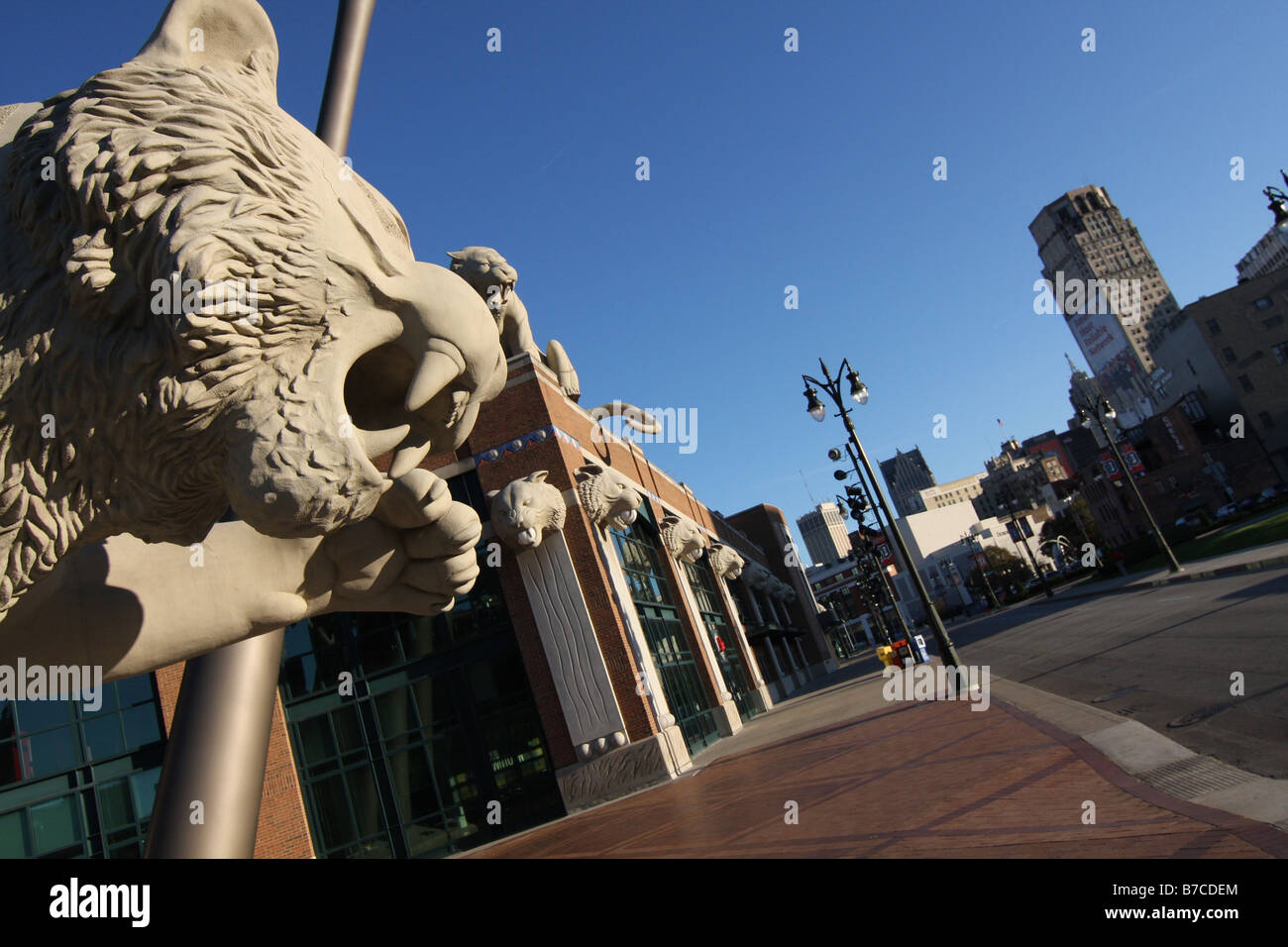 Comerica Park in Detroit, Michigan. Stock Photo