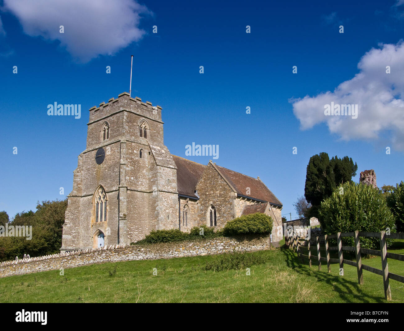 All Saints Church at Kington Magna, Dorset, England, UK Stock Photo Alamy