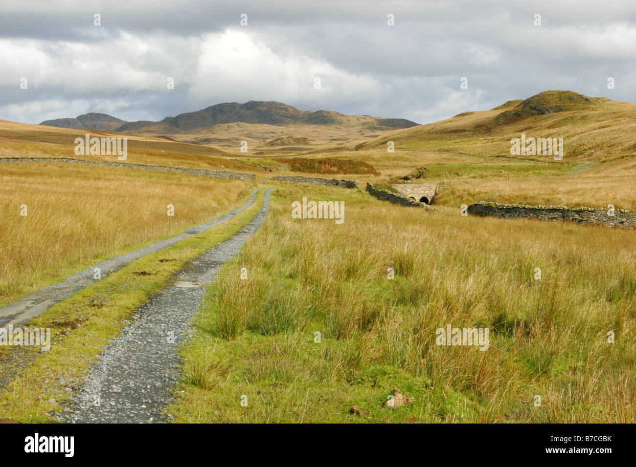 Hills and moorland at end of only road Taken October Isle of Jura