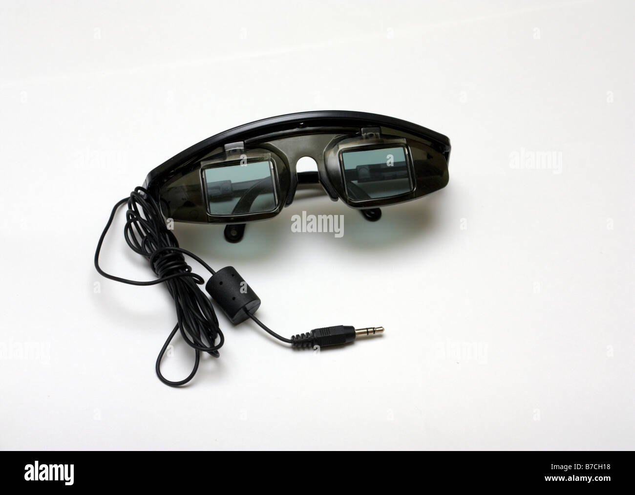 LCD Glasses for Seeing in 3 Dimentions Stock Photo