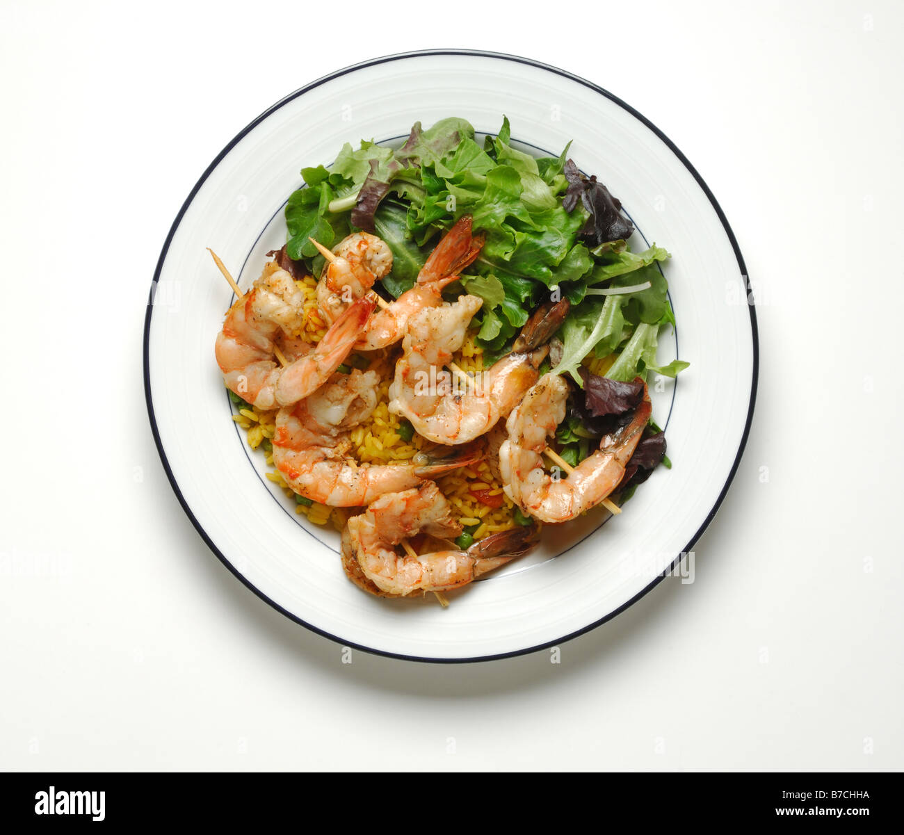 Mixed seafood over rice hi-res stock photography and images - Alamy