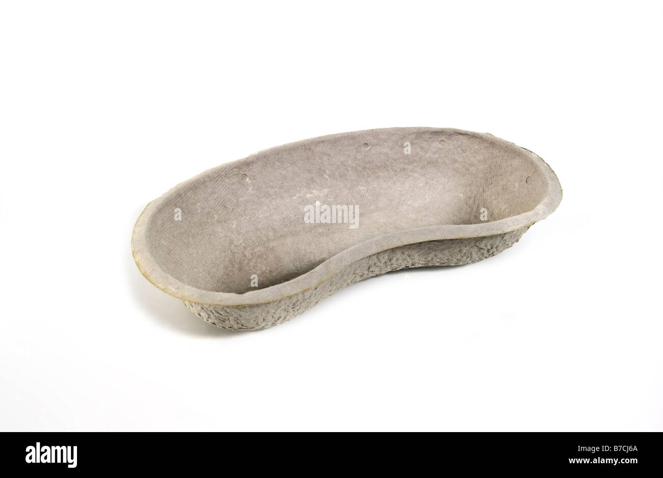 Disposable hospital bedpan Stock Photo Alamy