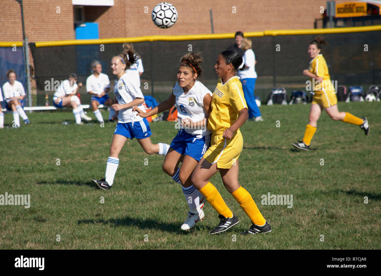 high-school-soccer-game-stock-photo-alamy