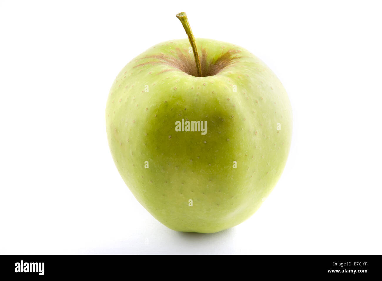 Single Green Apple Single apple crisp hi-res stock photography and images - Alamy