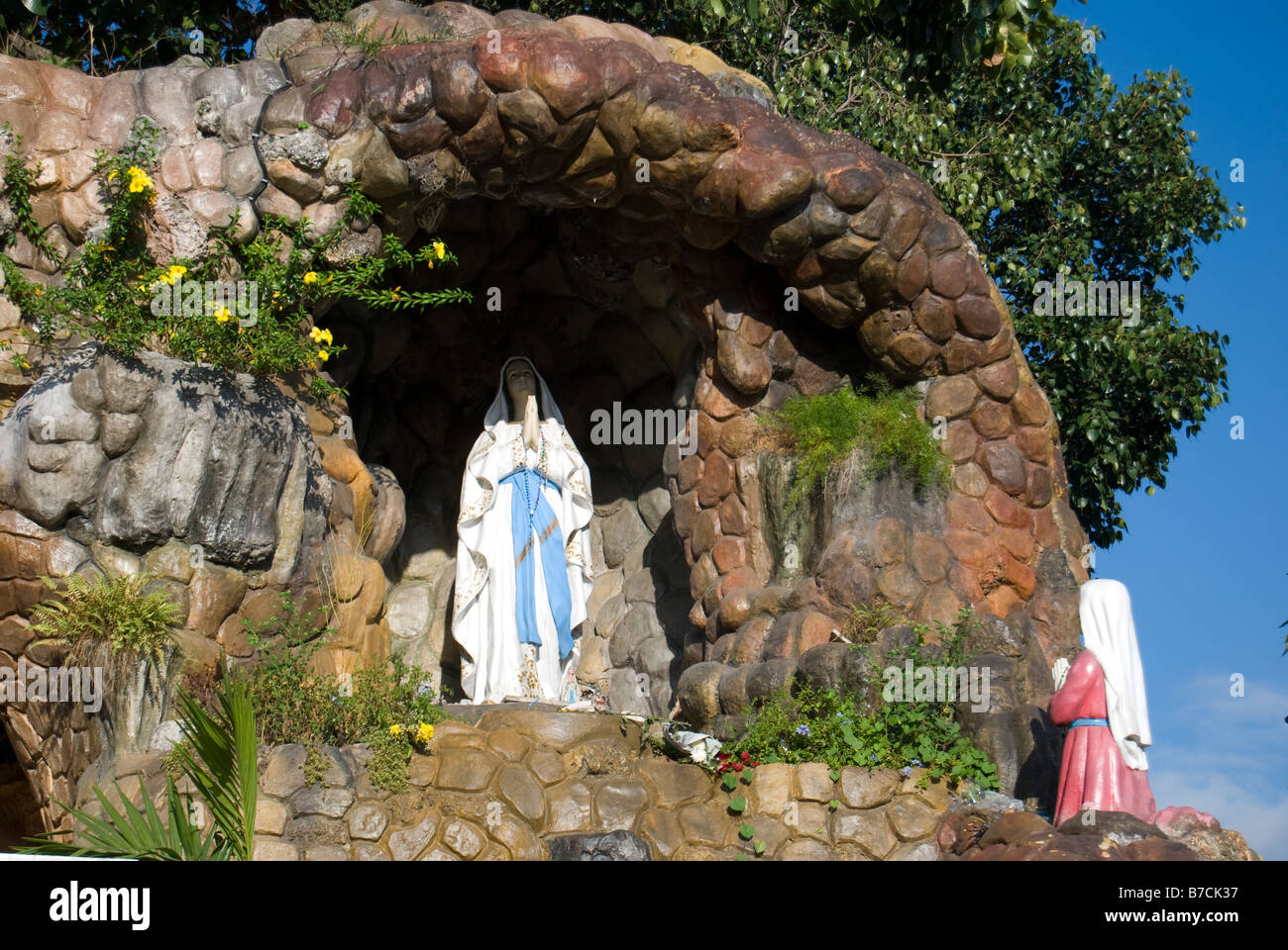 Virgin Mary statue in cave, Cebu Metropolitan Cathedral , Cebu City