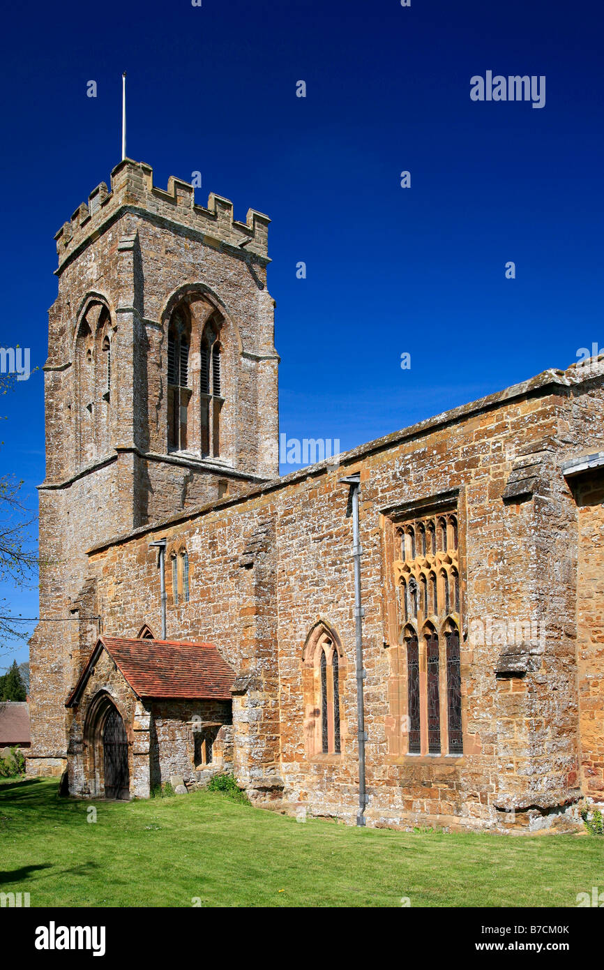 St Marys Church Staverton Village Northamptonshire County England Britain UK Stock Photo