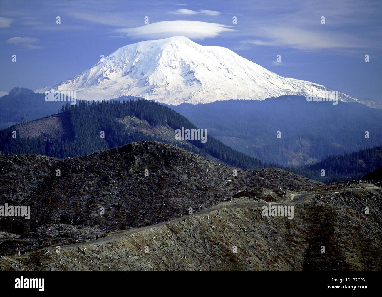 Mt st helen eruption hi-res stock photography and images - Alamy