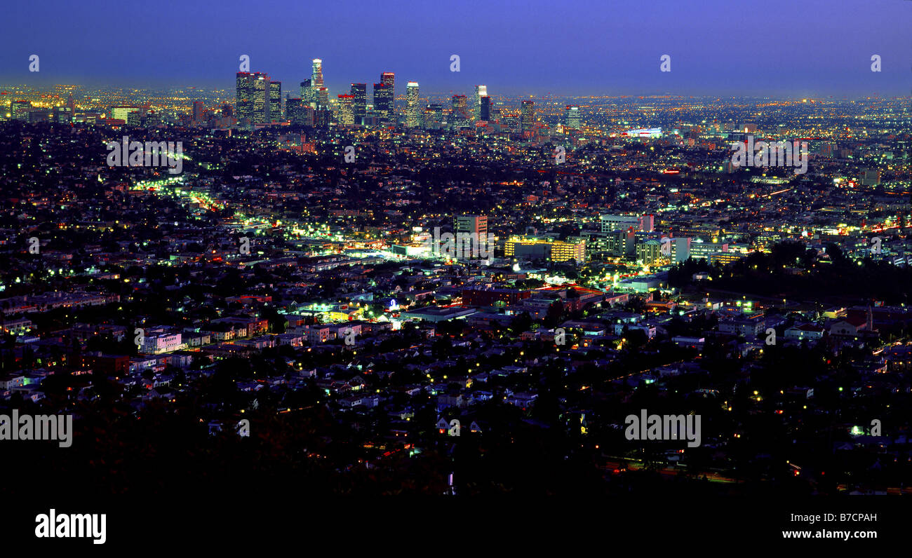 Down town, Los Angeles, USA, California Stock Photo