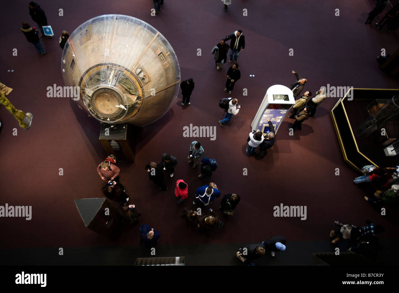 The National Air and Space Museum main lobby - Washington, DC USA Stock Photo