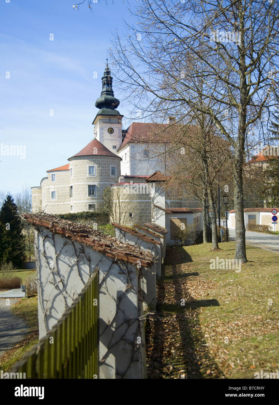 castle Weinberg, Kefermarkt, Austria, Upper Austria, Kefermarkt Stock Photo