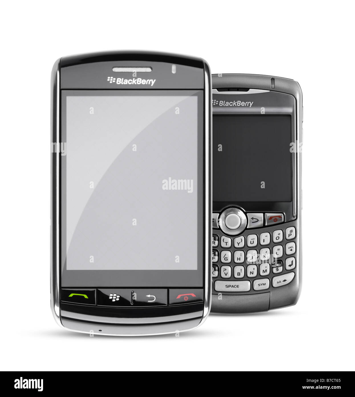 BlackBerry smartphones Stock Photo