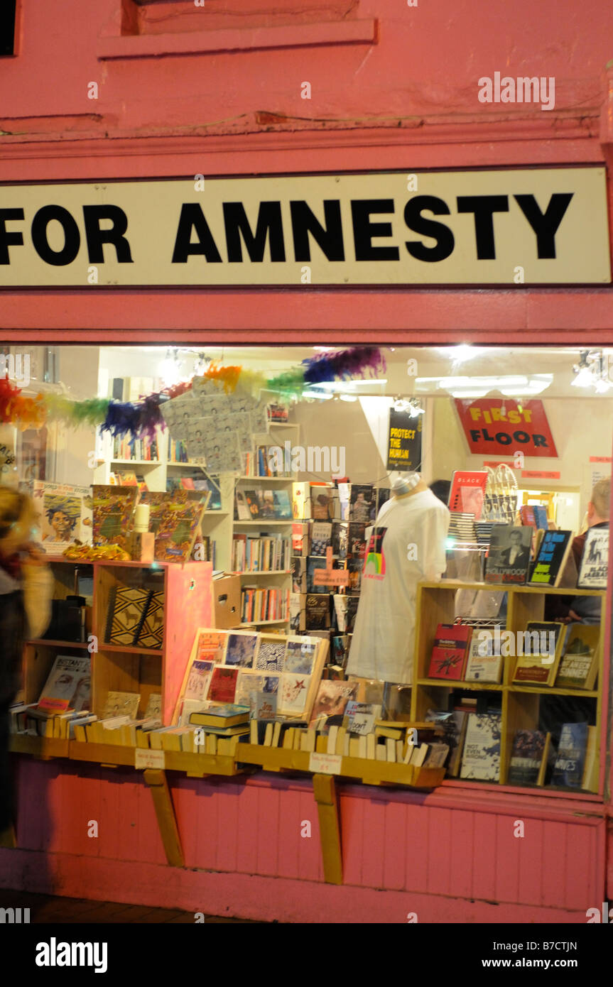Amnesty International Bookshop Brighton Uk Stock Photo Alamy