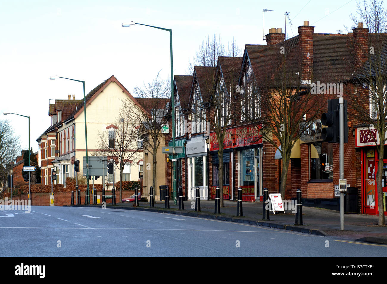 Warwick Road, Olton, Birmingham, England, UK Stock Photo Alamy