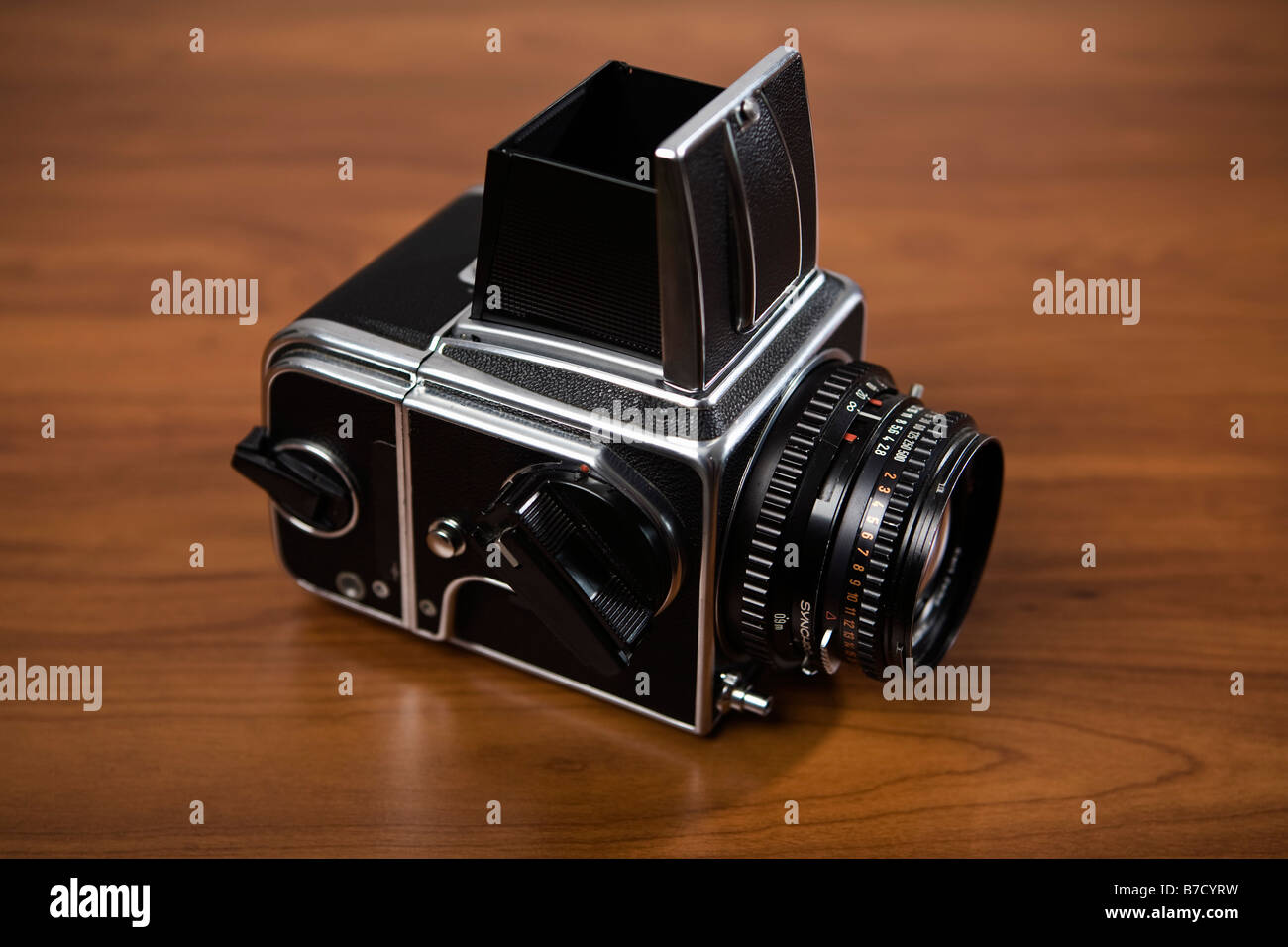 A medium format camera Stock Photo