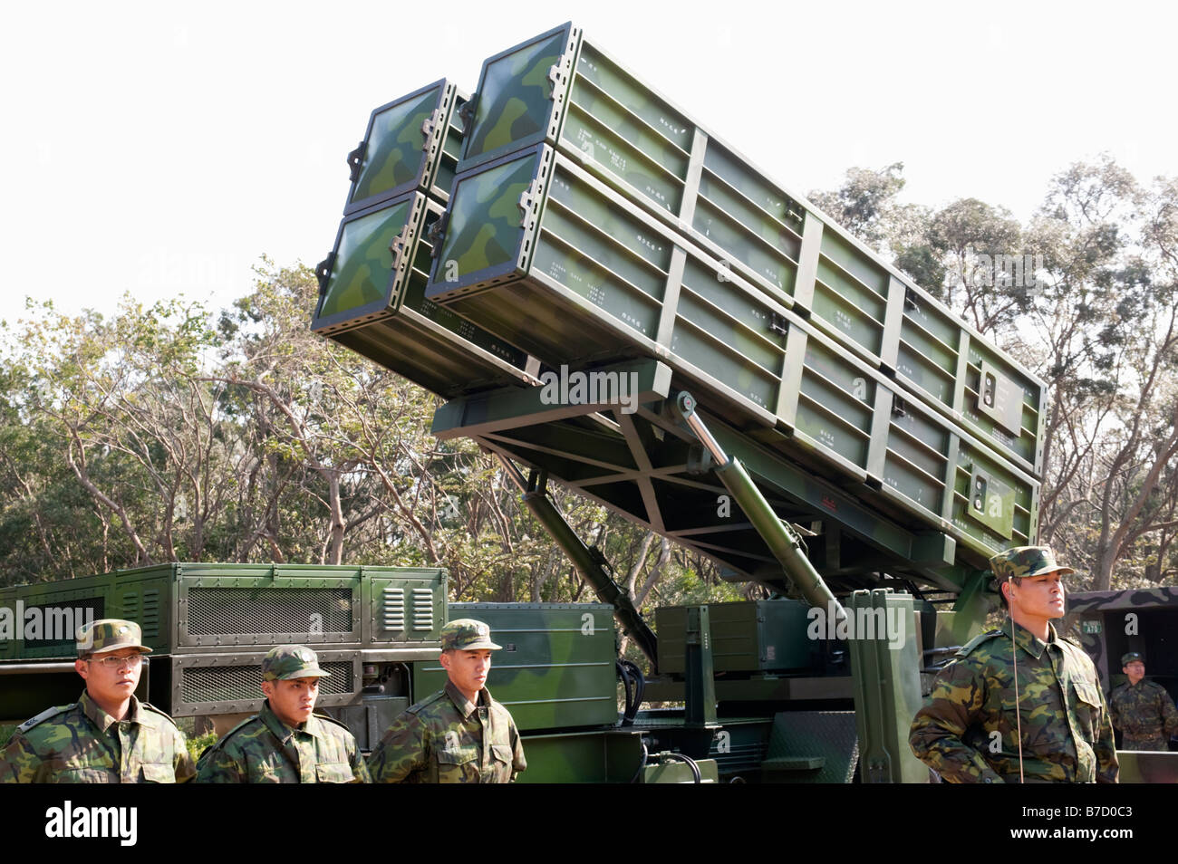 Tien Kung SAM, Sky Bow 1, Surface to Air Missile Launcher, Taichung ...