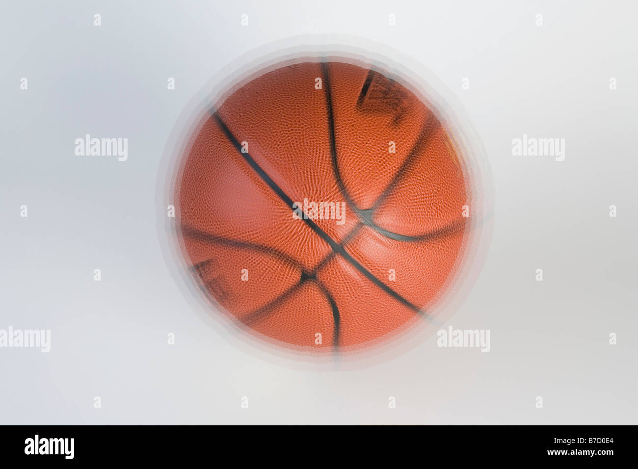 A bouncing basketball Stock Photo Alamy
