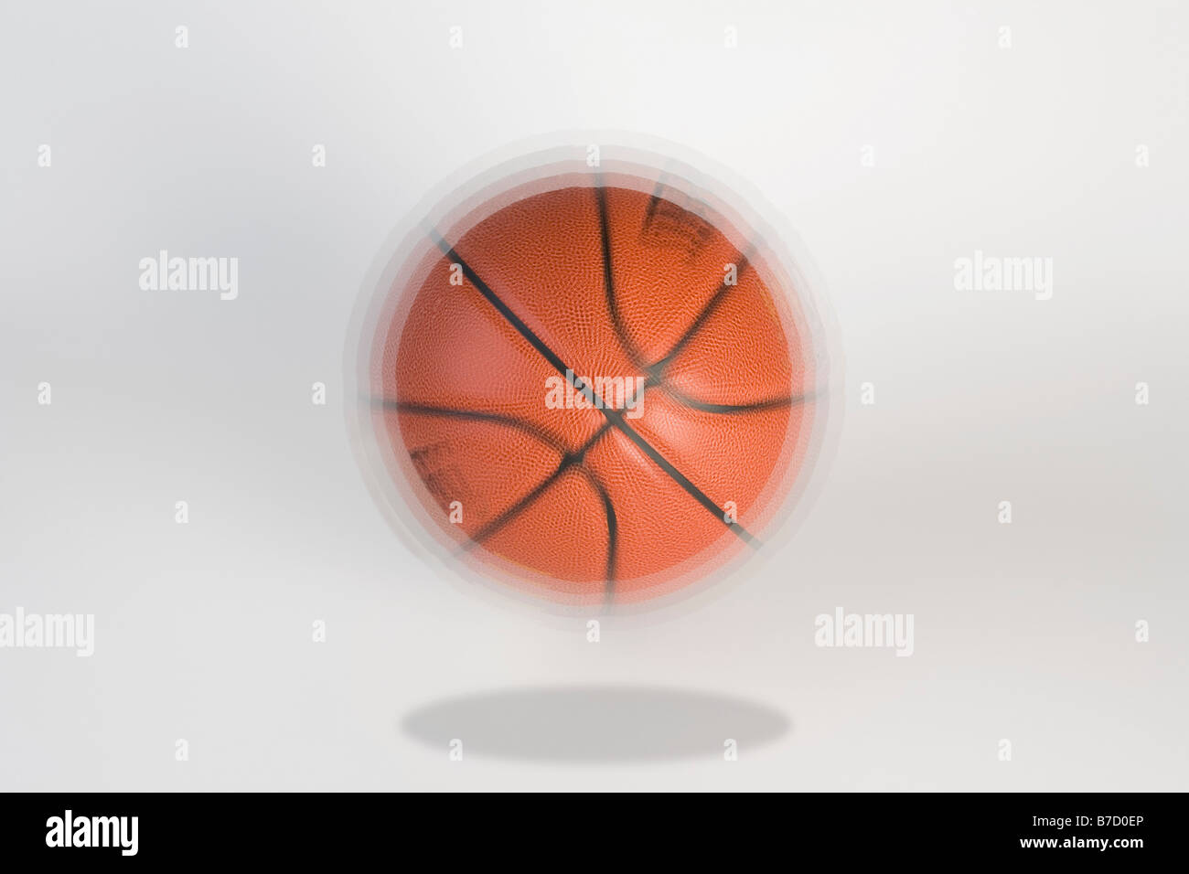 A bouncing basketball Stock Photo Alamy