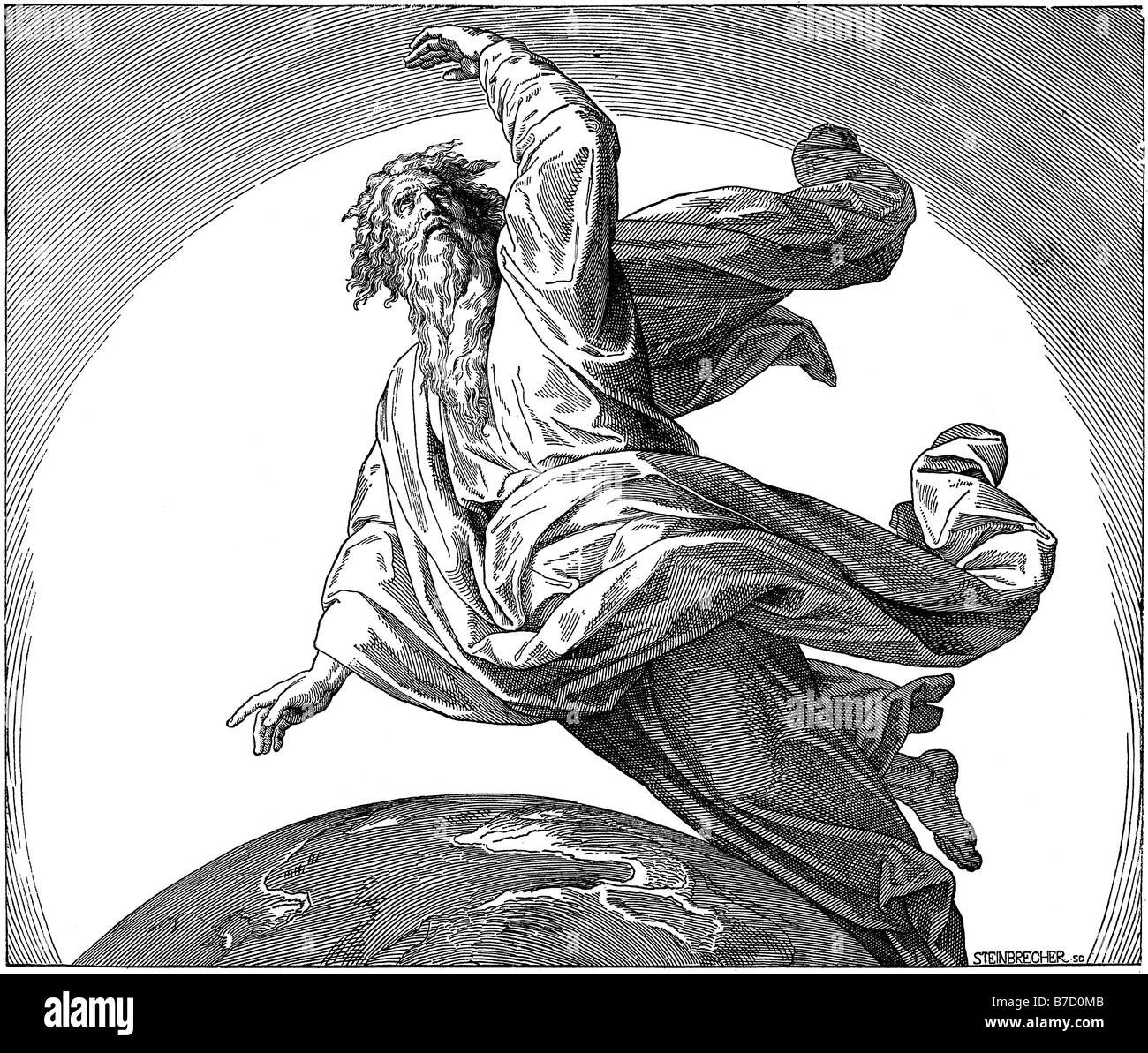 Ancient sky god drawing hires stock photography and images Alamy